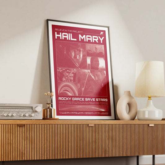 Project Hail Mary Inspired Film Poster