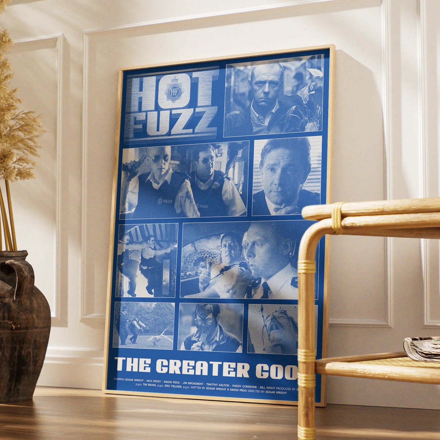 Hot Fuzz Inspired Film Poster