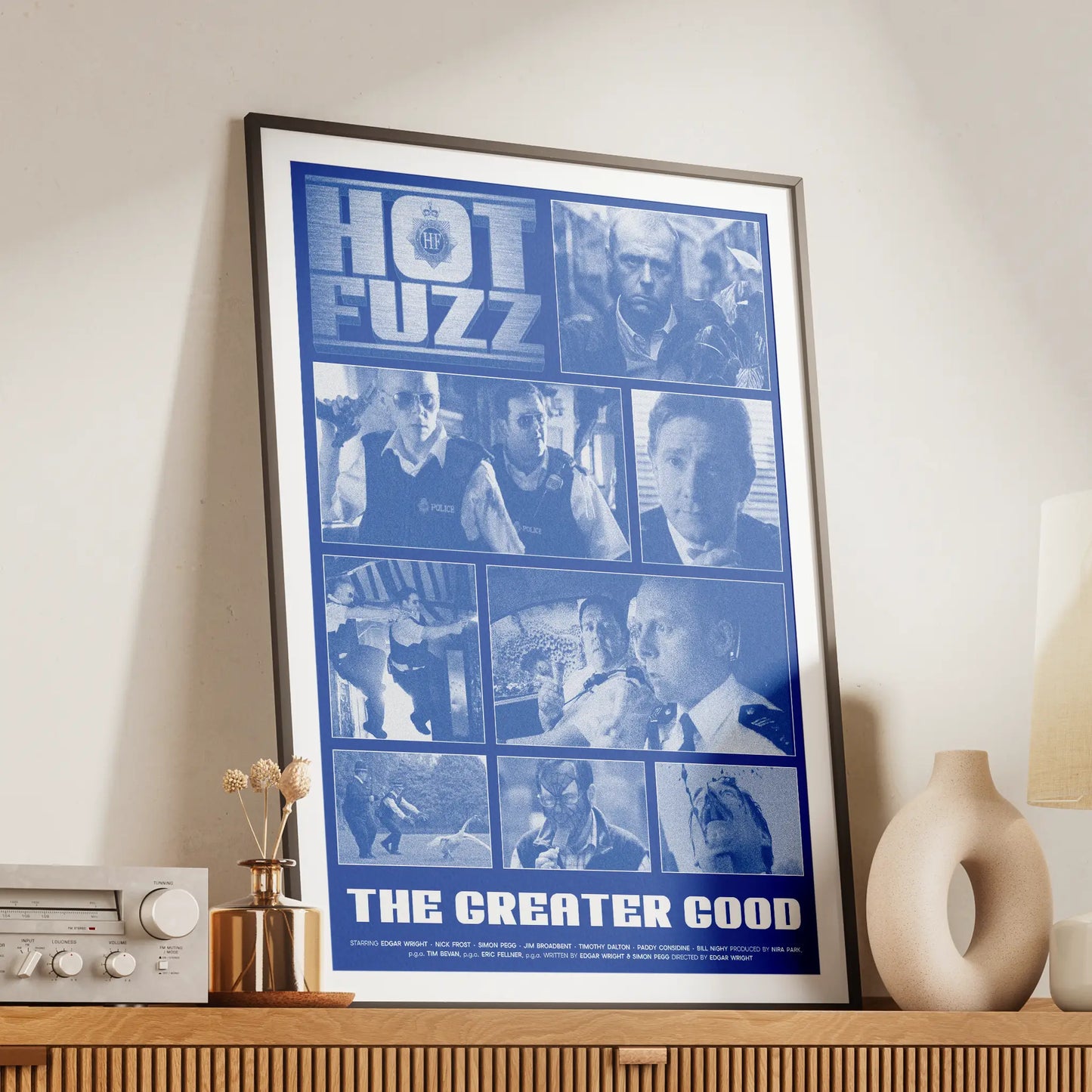 Hot Fuzz Inspired Film Poster