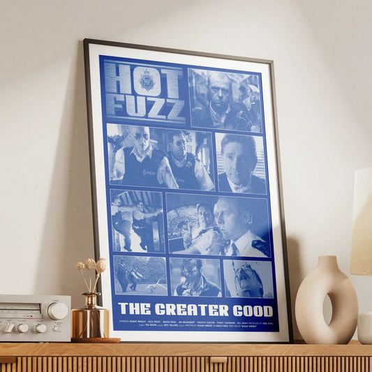 Hot Fuzz Inspired Film Poster
