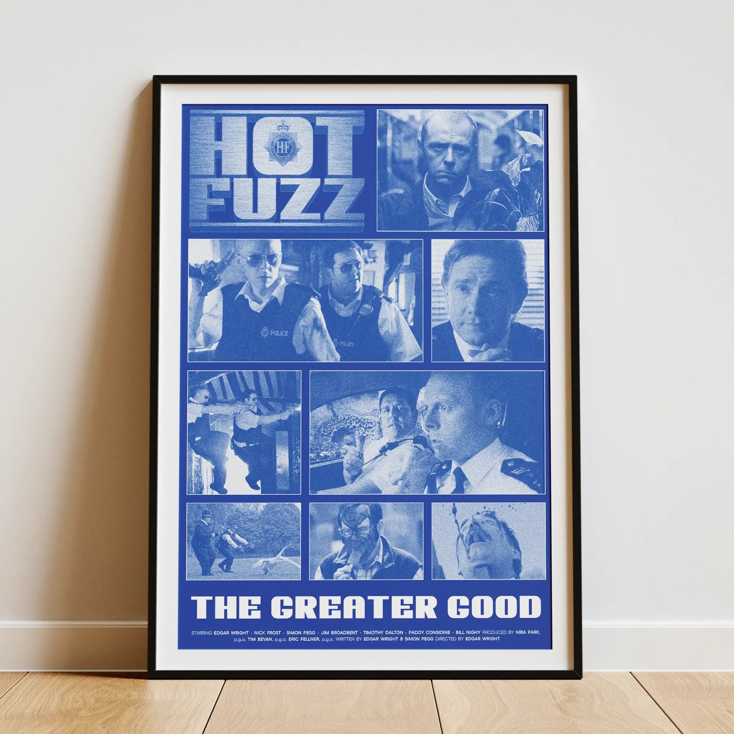 Hot Fuzz Inspired Film Poster