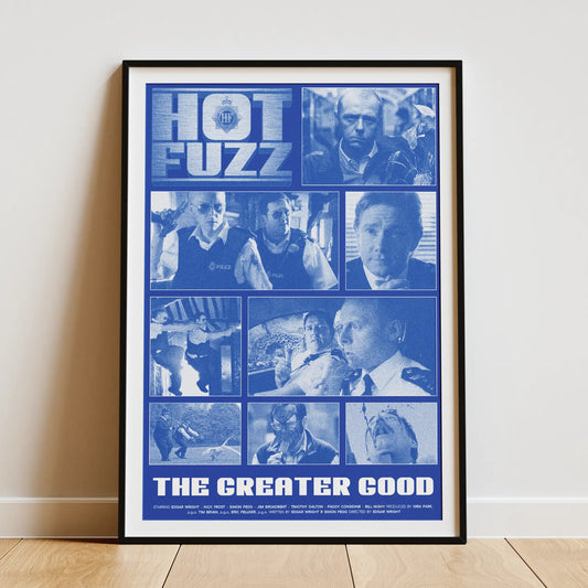 Hot Fuzz Inspired Film Poster