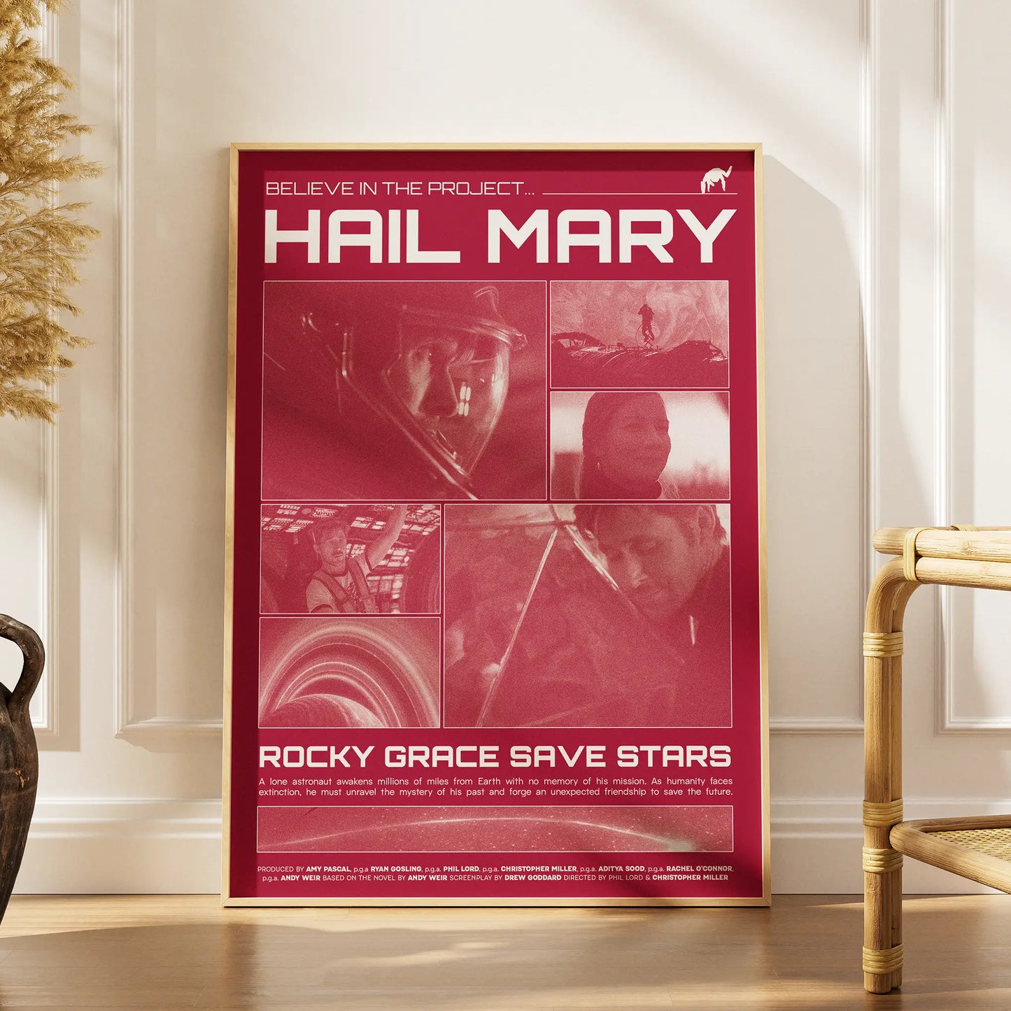 Project Hail Mary Inspired Film Poster