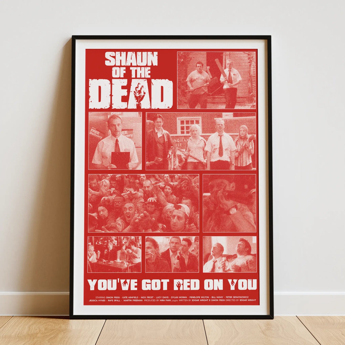 Shaun of the Dead Inspired Film Poster