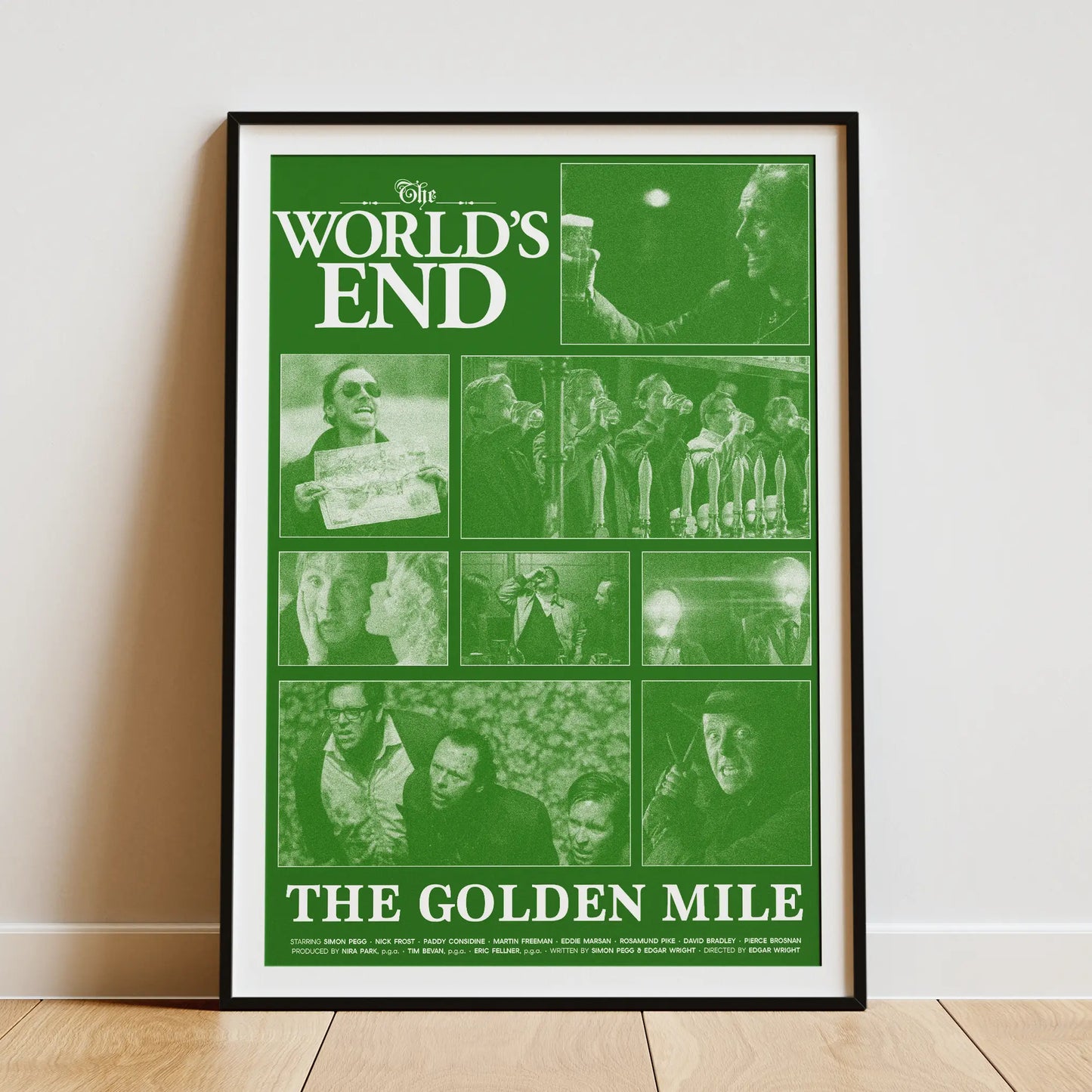The World's End Inspired Film Poster
