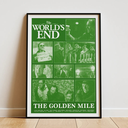 The World's End Inspired Film Poster